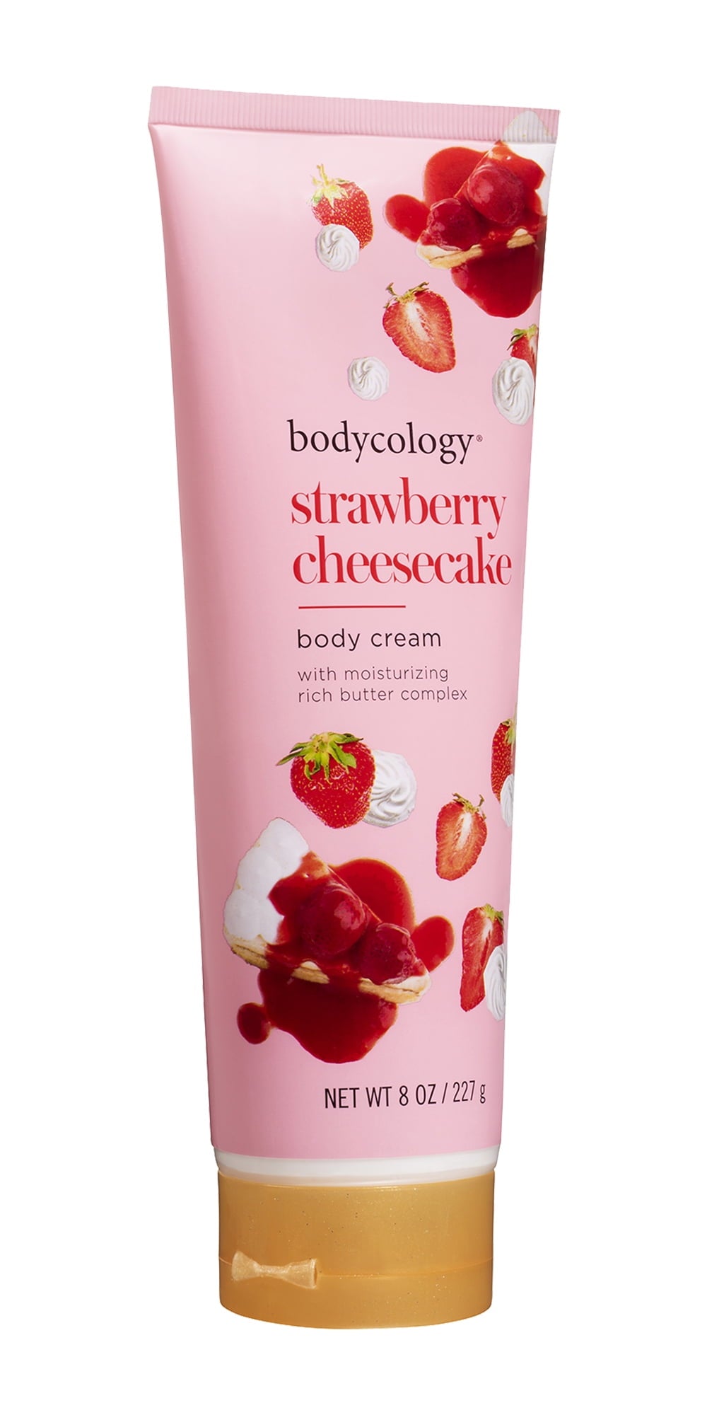 Bodycology Strawberry Cheesecake Body Cream, 8 oz