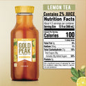 Gold Peak Real Brewed Tea Lemonade Flavored Iced Tea Drink, 52 fl oz