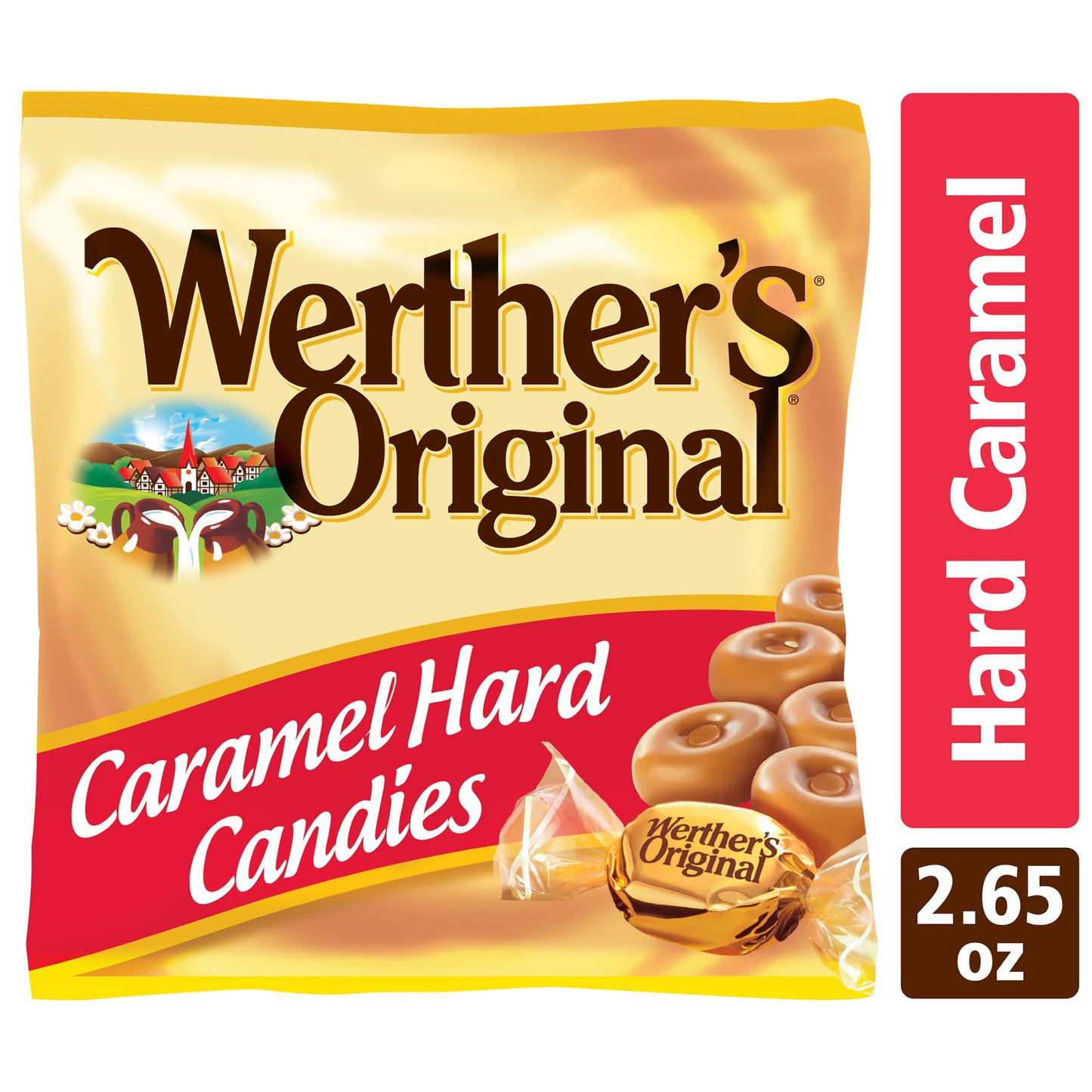 Werther's Original Caramel Hard Candies, 2.65 oz.