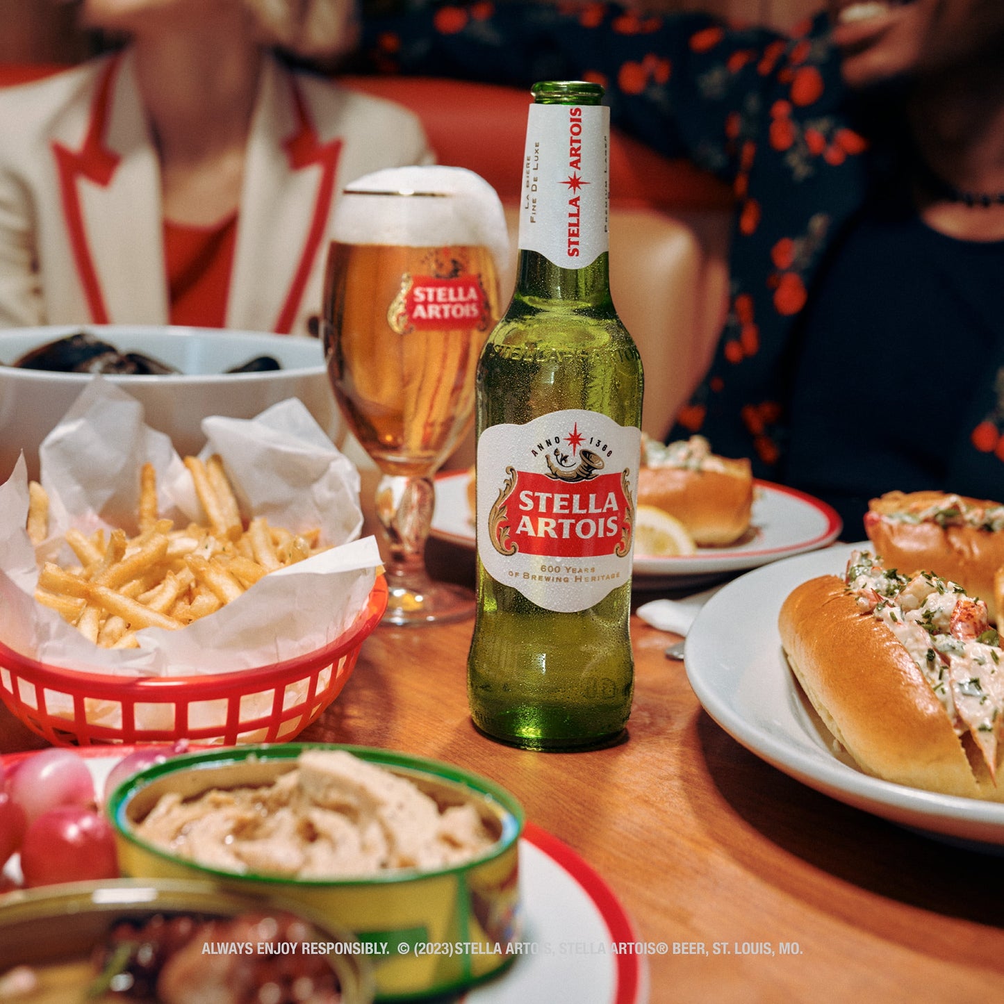 Stella Artois Lager, 6 Pack Beer, 11.2 fl oz Bottles, 5% ABV