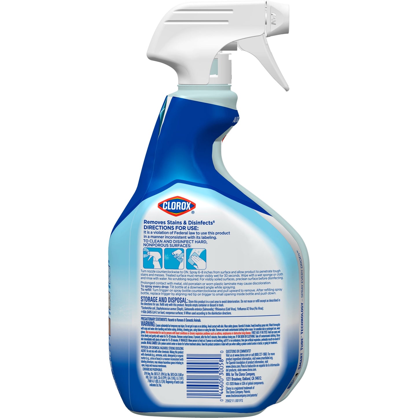 Clorox Clean-Up All Purpose Cleaner Spray with Bleach, Rain Clean, 32 oz