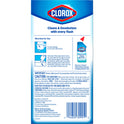 Clorox Bleach and Blue Toilet Bowl Cleaner Tablets, Rain Clean, 4 Count