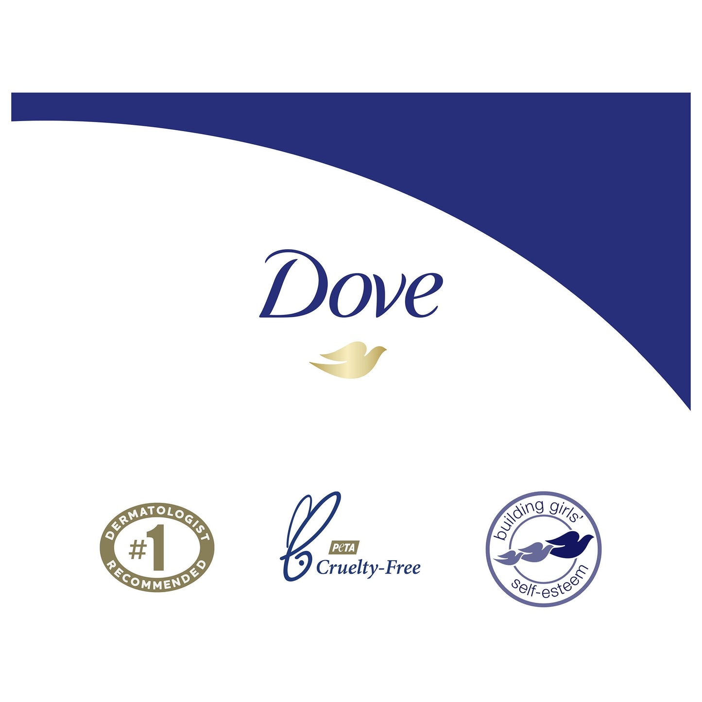 Dove Original Deep Moisturizing Beauty Bar Soap, Unscented, 3.75 oz (8 Bars)