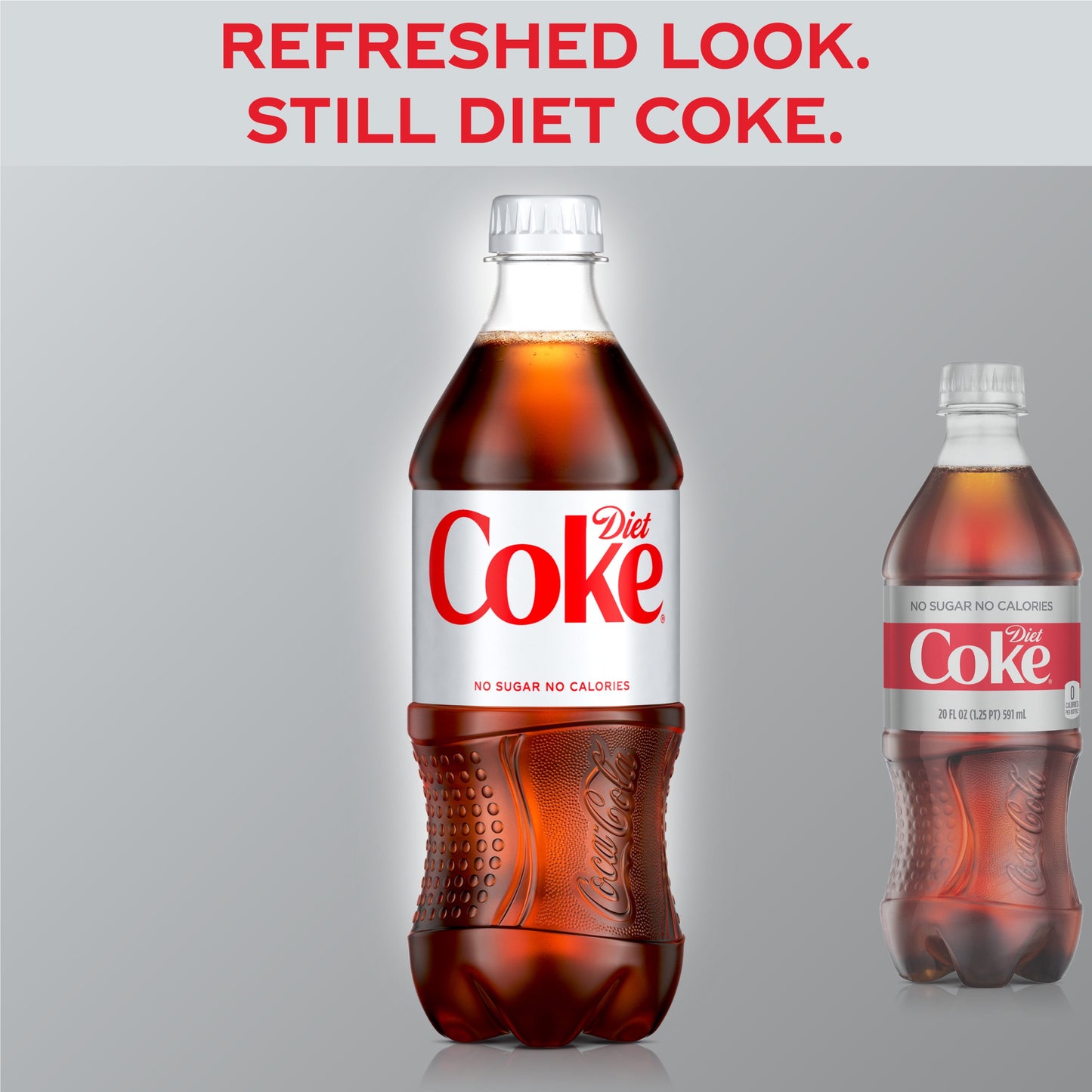 Diet Coke Soda Pop, 20 fl oz Bottle