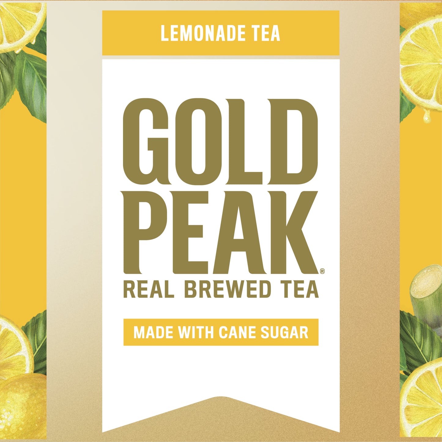 Gold Peak Real Brewed Tea Lemonade Flavored Iced Tea Drink, 52 fl oz