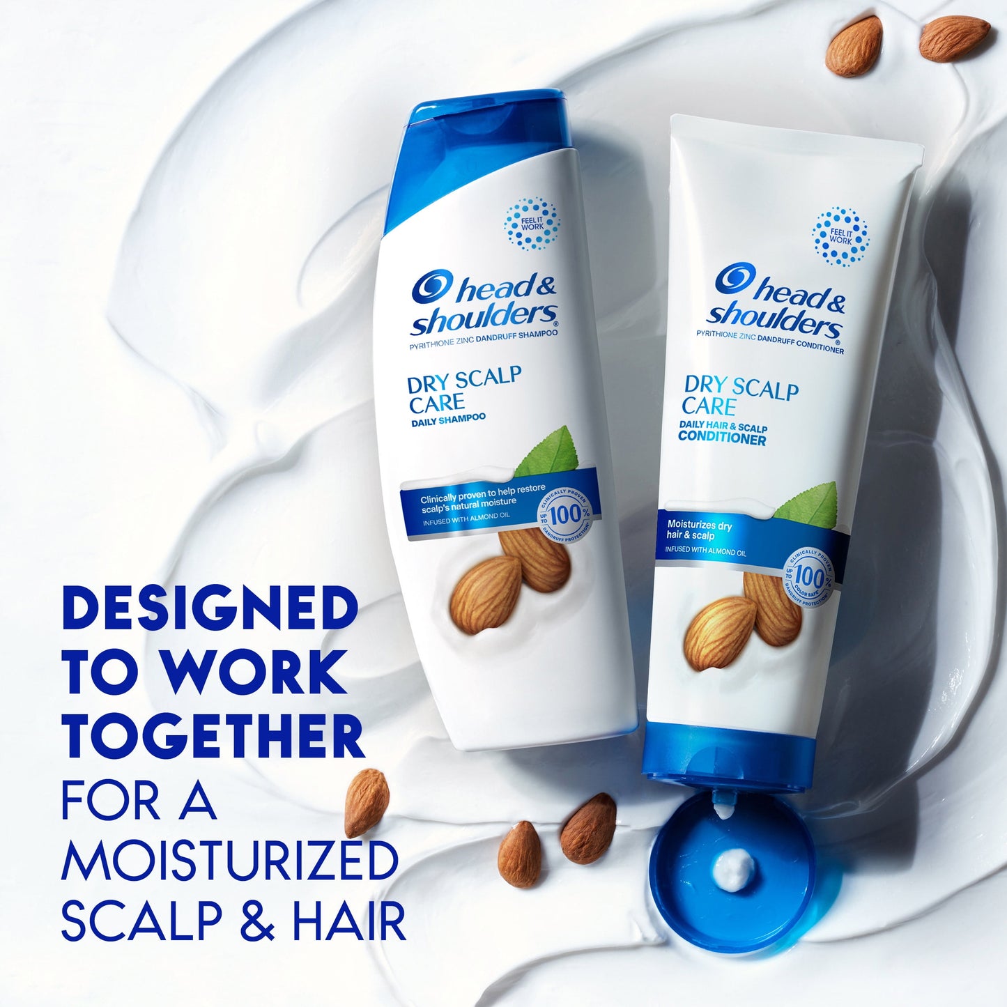 Head and Shoulders Dandruff Shampoo, Dry Scalp Care, 20.7 fl oz