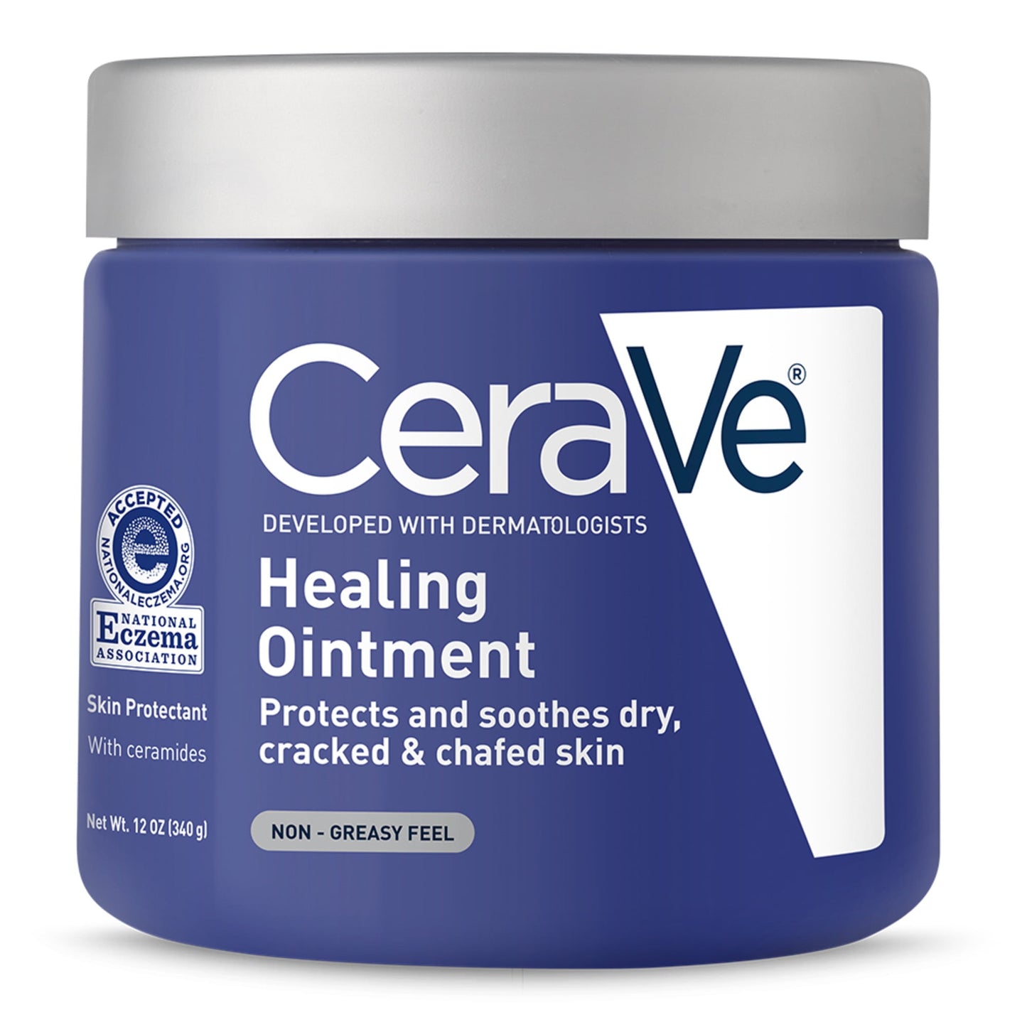 CeraVe Healing Ointment with Petrolatum for All Skin Types, 12 oz