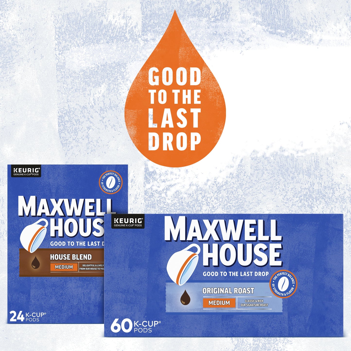 Maxwell House Original Roast Medium Roast K-Cup® Coffee Pods, 60 ct. Box