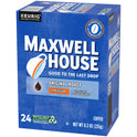 Maxwell House Original Roast Ground Coffee K-Cup Pods, Caffeinated, 24 ct - 8.3 oz Box