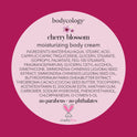 Bodycology Moisturizing Body Cream, Cherry Blossom, 8 oz