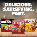 Hot Pockets Frozen Snacks, Pepperoni Pizza Crispy Crust, 2 Regular Sandwiches (Frozen)