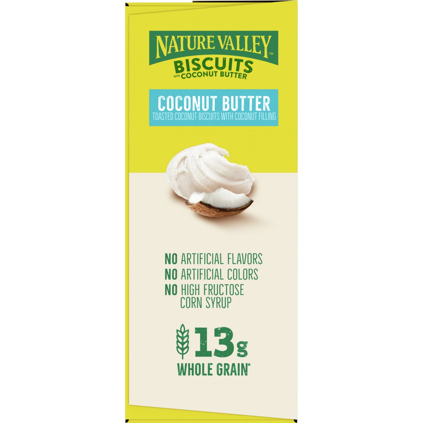 Nature Valley Biscuit Sandwiches, Coconut Butter, Snack Value Pack, 10 ct, 13.5 OZ