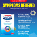 Mucinex All in One Fast Max, Cold and Flu Medicine, 20 Caplets