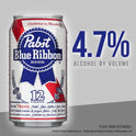 Pabst Blue Ribbon, 6 Pack, 16 fl oz Aluminum Can, 4.7% ABV, Domestic Lager