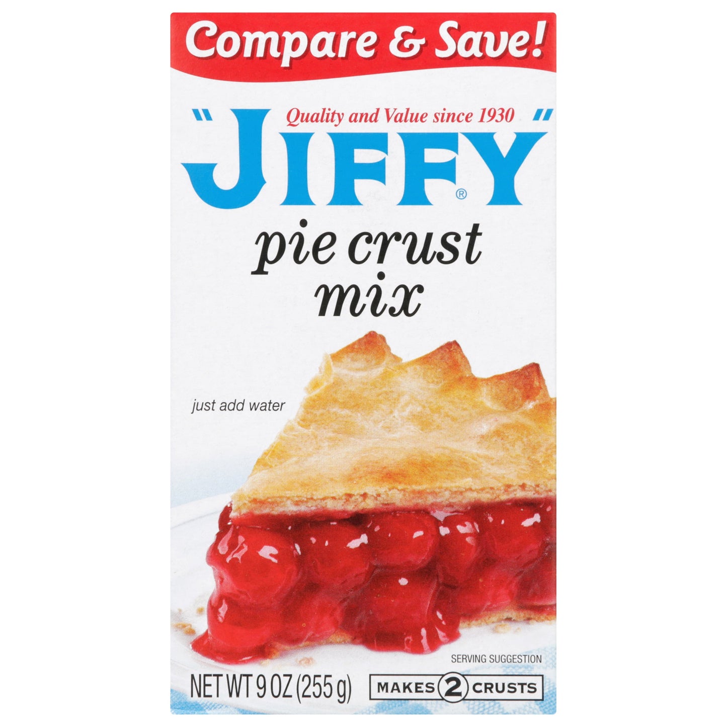 Jiffy Pie Crust Mix, 9.0 OZ