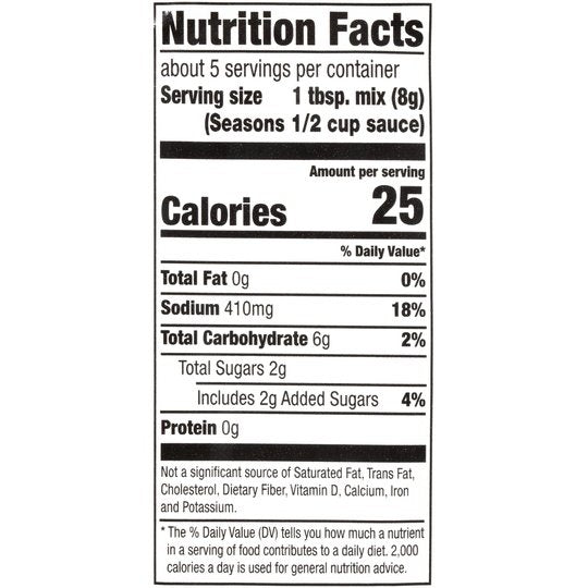 McCormick Spaghetti Sauce Mix - Thick & Zesty, 1.37 oz Mixed Spices & Seasonings