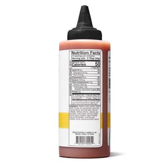 Kinder's Gold Barbecue Sauce 15.3oz