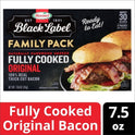 HORMEL BLACK LABEL Pork Bacon, Fully Cooked, Family Pack, 7.56 oz PlasticPackage