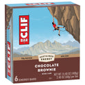 CLIF BAR - Chocolate Brownie Flavor - Made with Organic Oats - 10g Protein - Non-GMO - Plant Based - Energy Bars - 2.4 oz. (6 Pack)