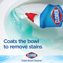 Clorox Toilet Bowl Cleaner Clinging Bleach Gel, Cool Wave, 24 fl oz