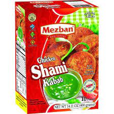 Mezeban Chicken Shami Kabab 380g - 10 Pc