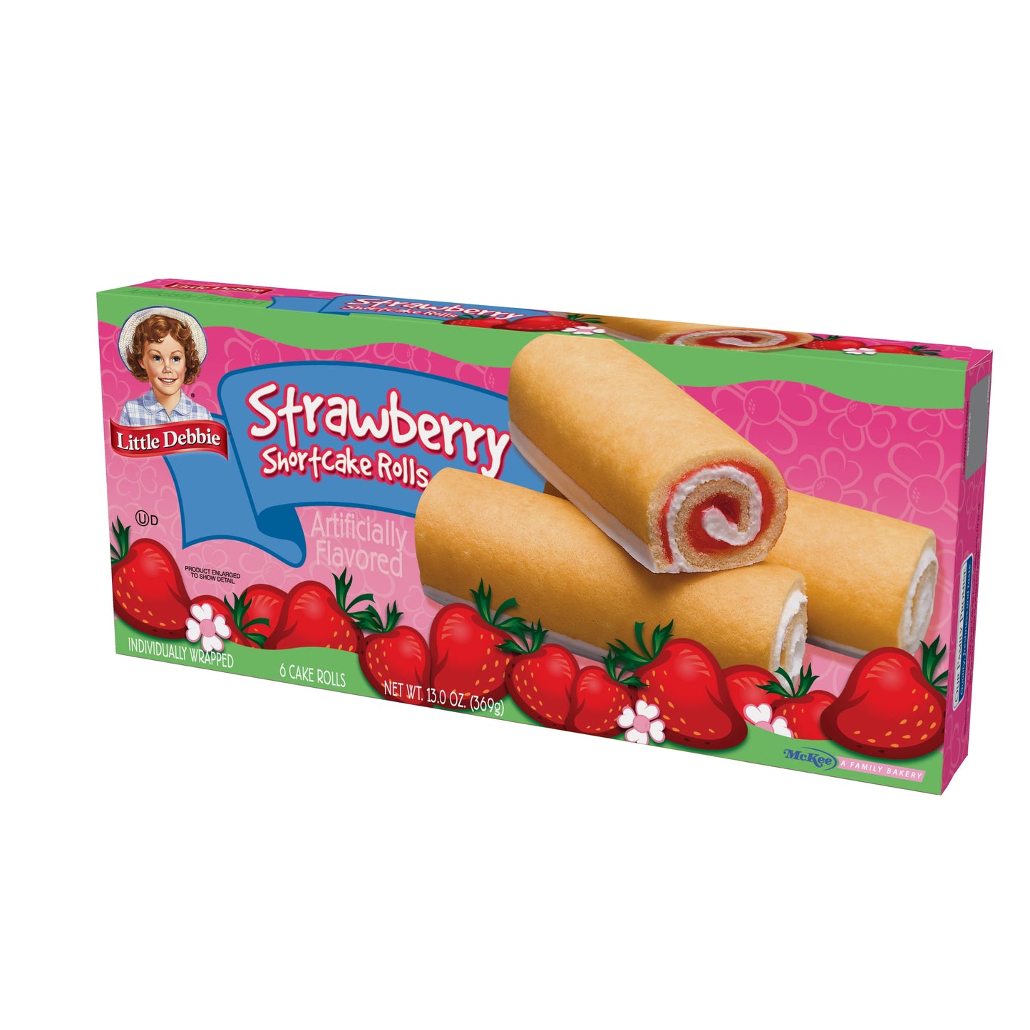 Little Debbie Strawberry Shortcake Rolls, 6 ct, 13.0 oz