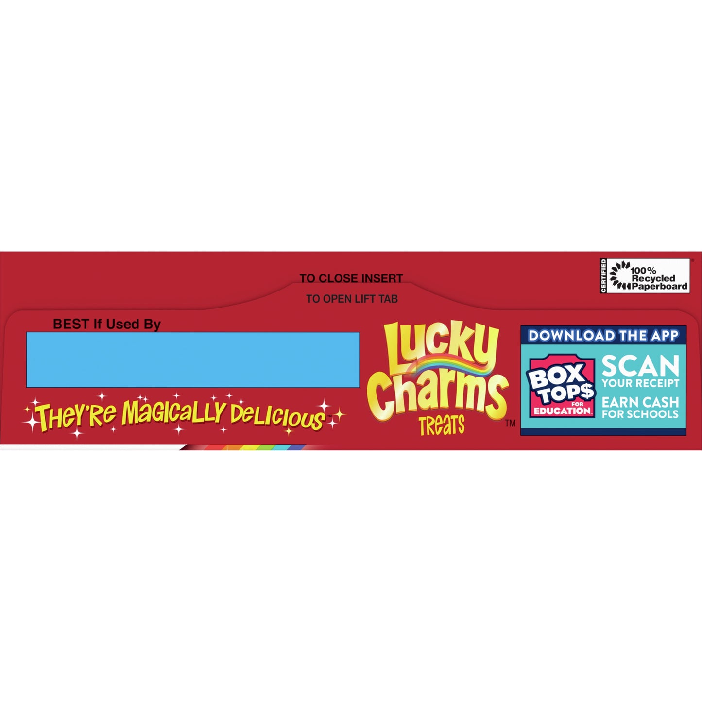 Lucky Charms Treat Bars, Limited Edition St. Patrickâs Day Packaging, 6.8 oz, 8 ct