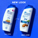 Head & Shoulders 2 in 1 Dandruff Shampoo and Conditioner, Dry Scalp Care 20.7 fl oz