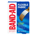 Band-Aid Brand Flexible Fabric Adhesive Bandages, All One Size, 30 ct