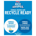 Kellogg's Rice Krispies Original Cold Breakfast Cereal, Mega Size, 25.2 oz Box