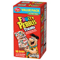 Post Fruity PEBBLES Treats, Breakfast Cereal Bars, Gluten Free, Snack Bars, Kids Snacks, two 6.2 oz cartons (16 Bars)