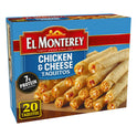 El Monterey Chicken & Cheese Flour Taquitos, 20 oz, 20 Ct (Frozen)