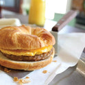 Jimmy Dean Sausage Egg & Cheese Croissant Sandwich, 36 oz, 8 Count (Frozen)