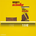 Hershey's Mr. Goodbar Chocolate with Peanuts Giant Candy, Bar 7.13 oz, 25 Pieces