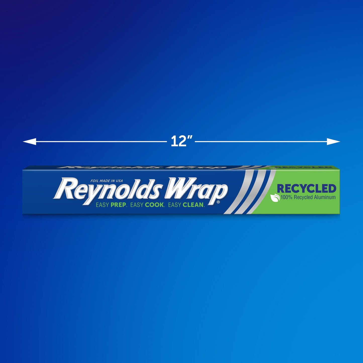 Reynolds Wrap Aluminum Foil, 100% Recycled, 75 Square Feet