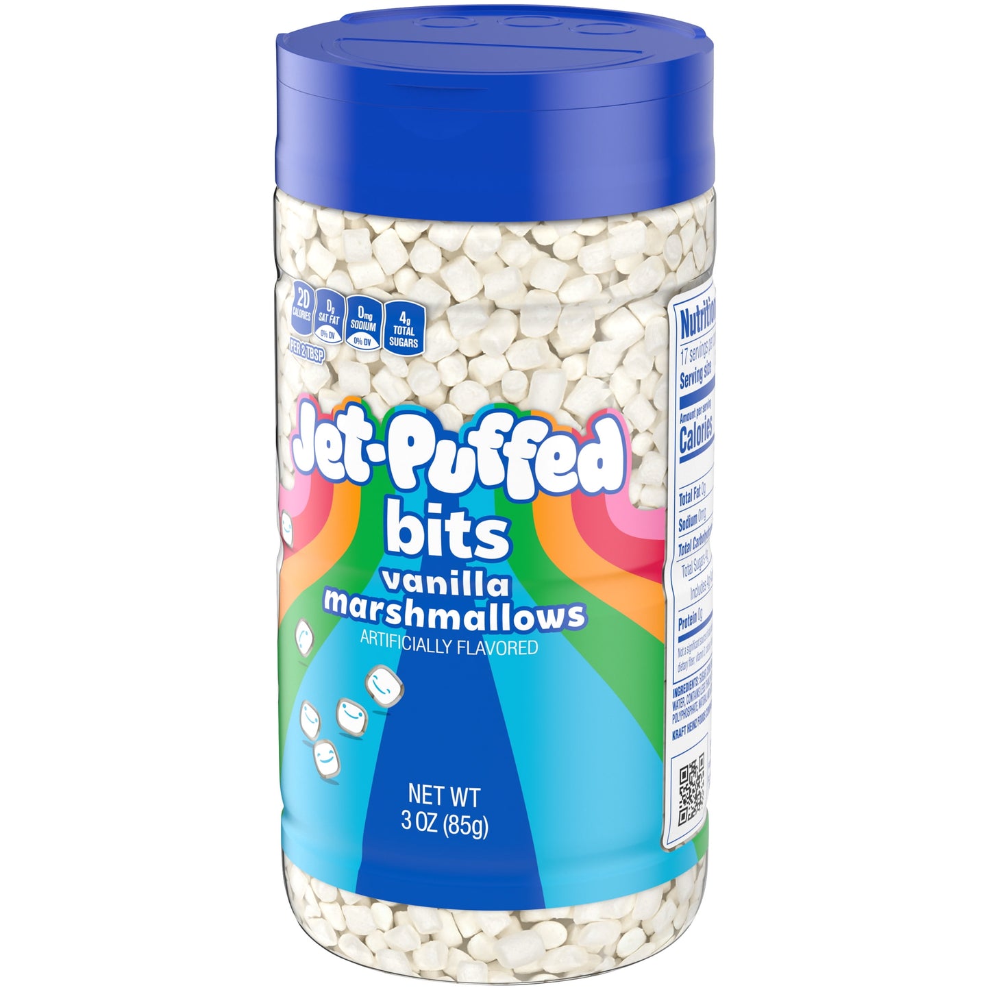 Jet-Puffed Vanilla Marshmallow Bits, 3 oz Shaker