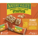 Nature Valley Mini Granola Bars, Sweet and Salty Nut, Peanut, 20 Bars, 15 OZ