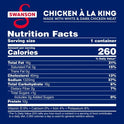 Swanson Canned Chicken a la King with White and Dark Chicken Meat, 10.5 oz Can