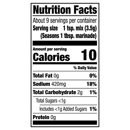 McCormick Grill Mates Mesquite Marinade Mix, 1.06 oz Cooking Sauces & Marinades