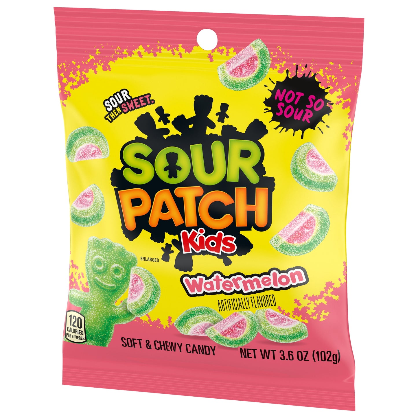 SOUR PATCH KIDS Watermelon Soft & Chewy Candy, 3.6 oz