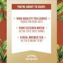 Gold Peak Real Brewed Tea Unsweetened Black Tea Drink, 59 fl oz