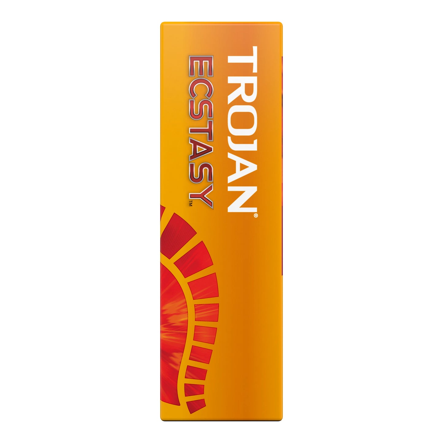 Trojan Ultra Ribbed Ecstasy Lubricated Condoms - 10 Count