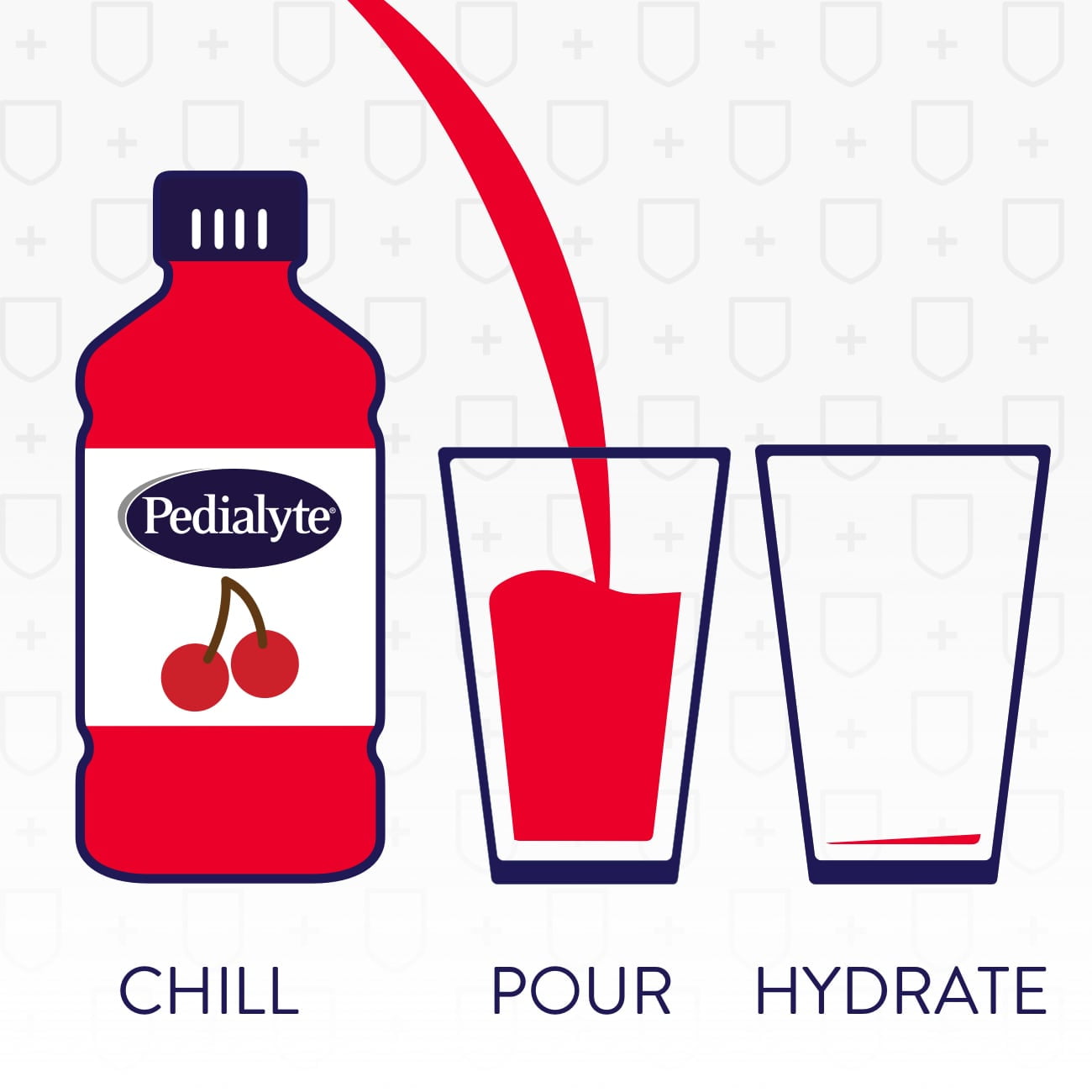 Pedialyte with Immune Support, Cherry Punch, Electrolyte Hydration Drink, 1 Liter