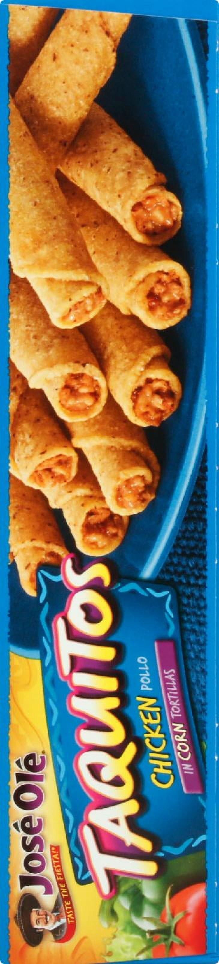 José Olé Chicken Corn Taquitos, 20 oz, 20 Ct (Frozen)