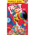 Kellogg's Froot Loops Original Breakfast Cereal, Family Size, 16.6 oz Box