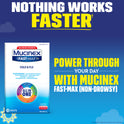 Mucinex All in One Fast Max, Cold and Flu Medicine, 20 Caplets