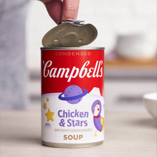 Campbell's Condensed Kids Soup, Chicken & Stars Soup, 10.5 oz. Can