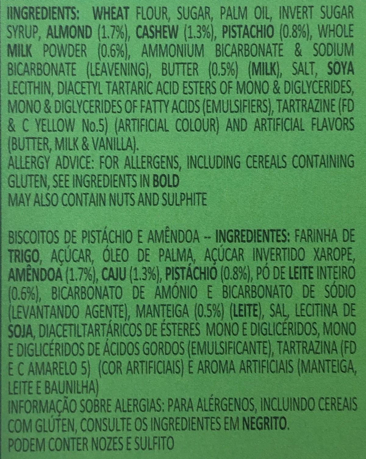 Good Day (Pista-Almond Cookies)