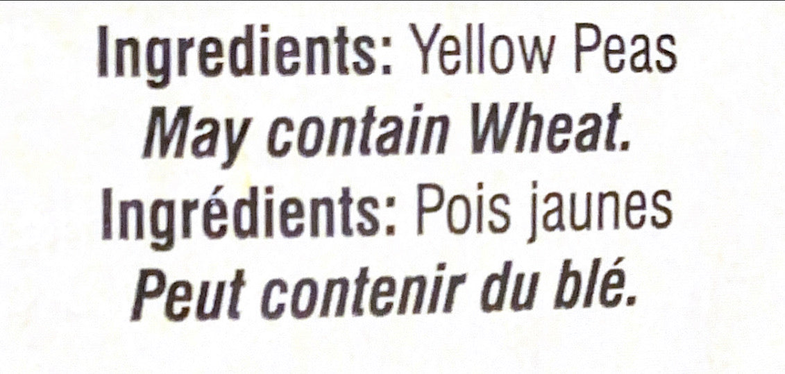 Whole Yellow Peas
