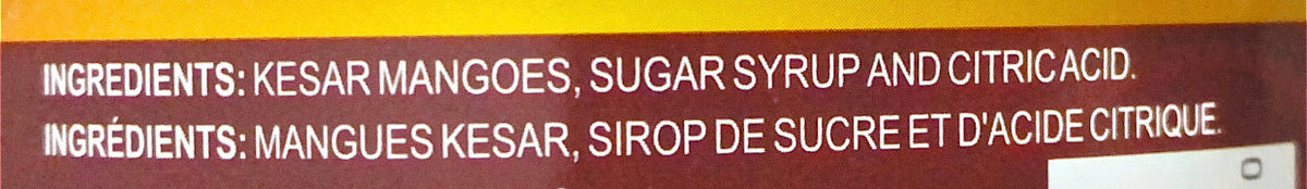 Kesar Mango Pulp